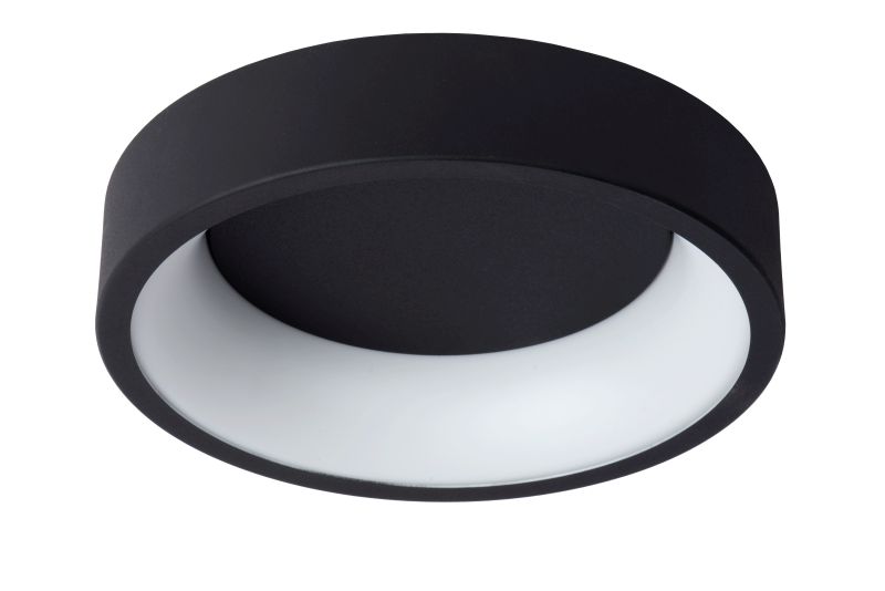Lucide TALOWE LED - Zapustené stropné svietidlo - Ø 30 cm - LED Rozm. - 1x20W 3000K - Čierna